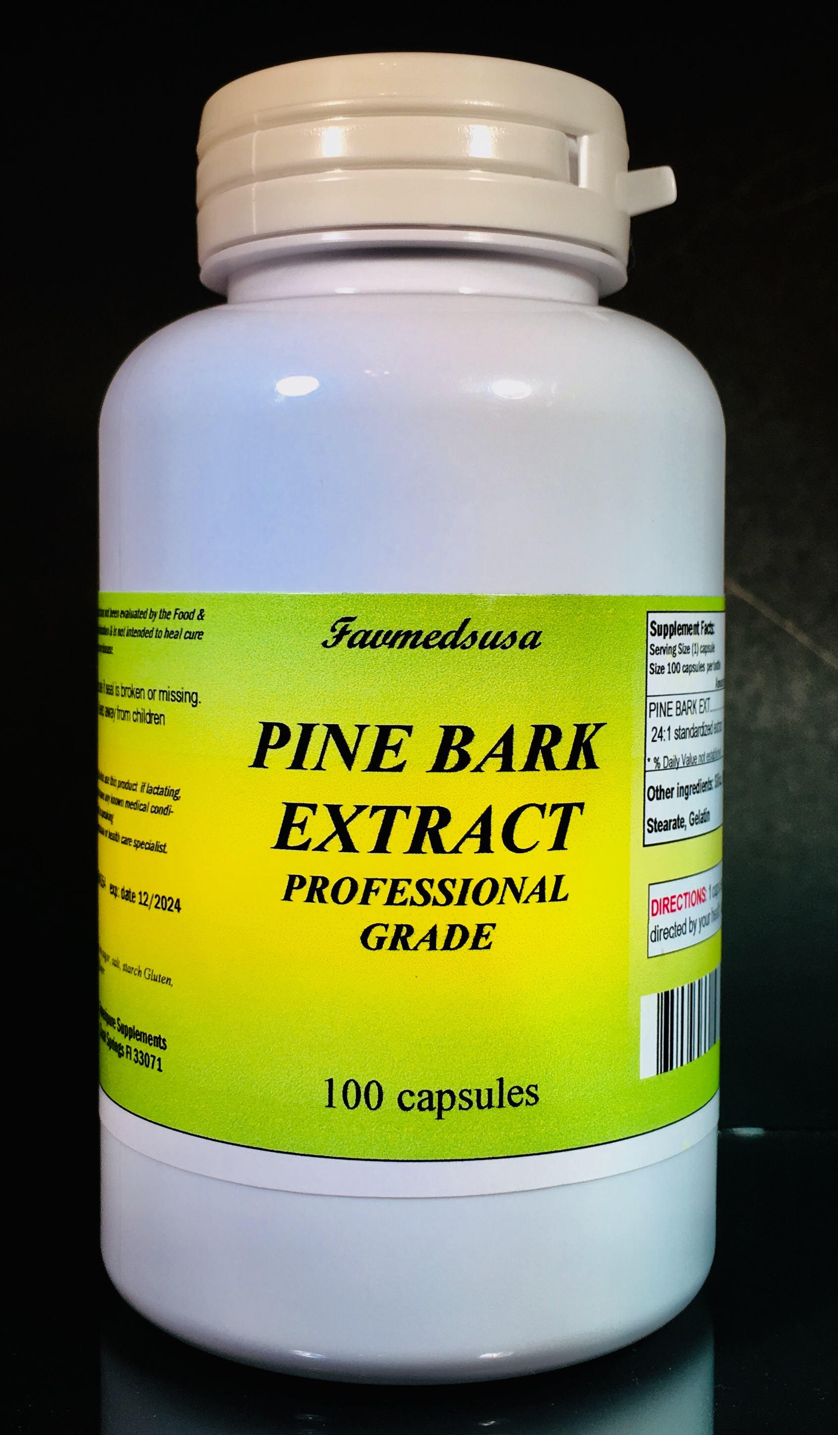 Pine Bark Extract 50mg - 100 capsules